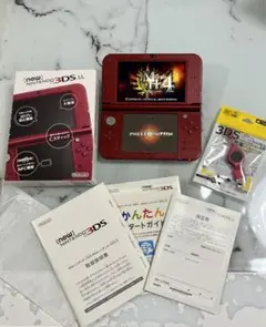 Newニンテンドー3DSLL メタリックレッド 本体 。ジャンク