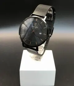 【美品・ソーラー・清掃済】ピエールラニエ インティ 黒文字盤 メッシュブレスのサムネイル