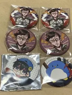 高田村　缶バッジ　PUS　ヴィランズ　高田健志　なな湖　たけぉ　めーや 高田村ポップアップストア 第二弾 ヴィランズ