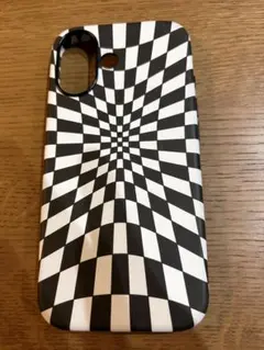 mophie iPhone17用ケース チェッカーフラッグ柄