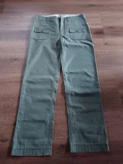 XLARGE ワークパンツ オリーブ色