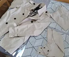 サイズ40 BURBERRY バーバリー ロンドン ポンチョ トレンチ チェックのサムネイル