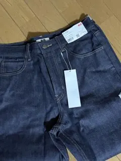 新品UNIQLO Ｕセルビッジレギュラーフィットジーンズ29 品番45232