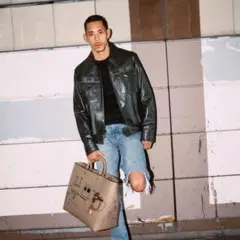 ZARA MAN フェイクレザージャケット