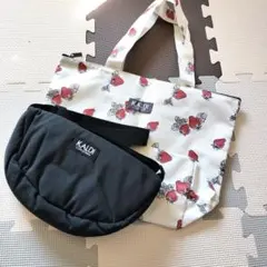 [新品未使用]KALDI トートバッグ＆ポーチセット