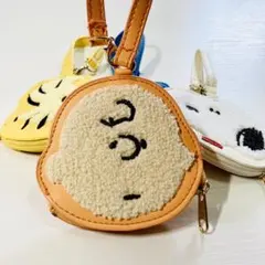 チャーリーブラウン★モフモフサガラミニポーチ コインケース スヌーピー