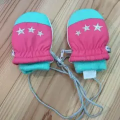 幼児用ミトン 星　手袋