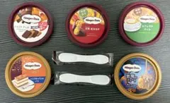 ハーゲンダッツ ミニカップ 5種セット スプーン付きのサムネイル