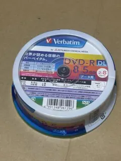 Verbatim DVD-R DL 8.5GB データ用 記録メディア