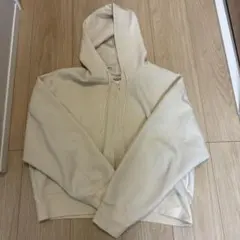 UNIQLO ドライスウェットクロップドフルジップ パーカー　XL