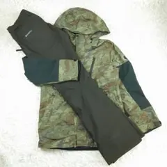 美品▲BONFIRE ボンファイア スノーボードウェア 迷彩色 カモフラージュ柄のサムネイル