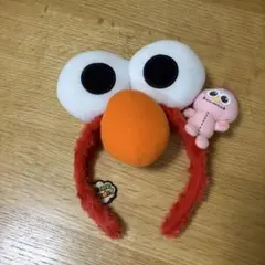 USJ エルモ カチューシャ ぬいぐるみ付き