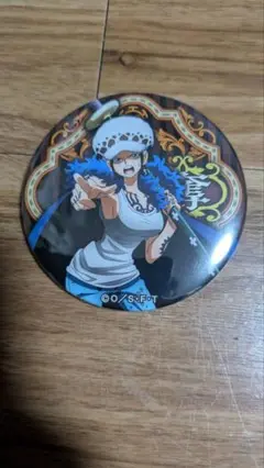 輩缶バッジ　BLUE ONE PIECE トラファルガー　ロー　5個 コレクション缶バッジ HEROES トラファルガー・ロー第2弾 - 輩