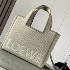 a*a様 LOEWE FONT TOTE SMALL トートバッグキャンバス新品
