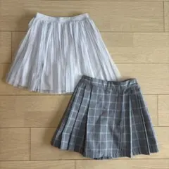 ユニクロ　スカート 2点セット 130cm 120cm