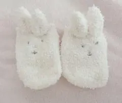明日まで　美品　ジェラートピケ　うさぎ　バニー　ベビーソックス　ベビー靴下