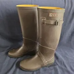 AIGLE エーグル レインブーツ 35(22.5cm) ブラウン