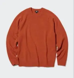 UNIQLO ユニクロ　ラムクルーネックセーター
