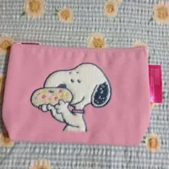 PEANUTS スヌーピー 　　　　 ポーチ ピンクのサムネイル