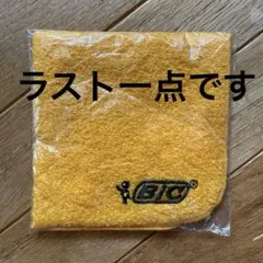 BIC ビック ミニタオル イエロー ハンカチ　BIC BOY タオルハンカチ