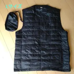 UNIQLO　ウルトラライトダウンベスト　ネイビー　 Lサイズ