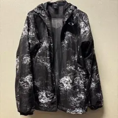Oakley マーブル模様 ナイロンジャケット L