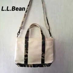 L.L.Bean カモ カモフラ柄 迷彩 2way トートバッグのサムネイル