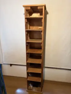 vintage 木製 アンティーク 木棚 8段 帽子入れ vintage 木製 アンティーク 木棚 8段 帽子入れ - メルカリ