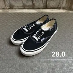 【新品】Vans Anaheim authentic 44DX 黒