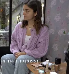 パリジェンヌ　　ROUJE￼ PARIS ニットカーディガン