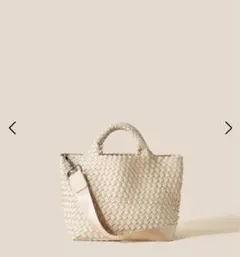 ナゲディ　NAGEDI トートバッグ　ポーチ付き　美品　タグあり ナゲディのメッシュ トートバッグ｜送料無料|CASHMERE | DANJO 公式