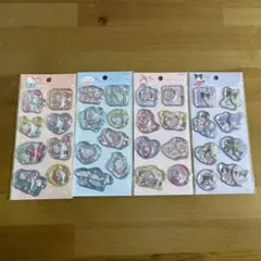 ハローキティ・クロミ・シナモロール・マイメロディ ウォーターシールセット