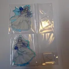 ホロライブ　１番くじ　アクリルスタンド　雪花ラミィ2種セット