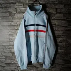 稀少80ｓ☆アディダスジャージ 西ドイツタグ デサント 刺繍ロゴ スリーライン