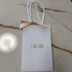 Dior ショッパー　紙袋　リボン付き　ギフト袋