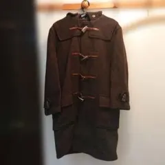 Gloverall製ブラウン ウール ダッフルコート