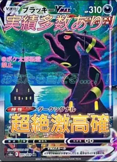 過去実績多数あり！在庫なくなり次第即終了早い者勝ち！ブラッキーvmax sa収録