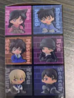 トレーディングフィギュア　全6種セット 「名探偵コナン ちぢませ隊3」