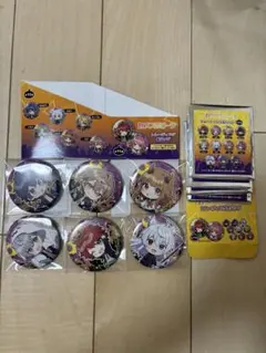 カラフルピーチ　セブンイレブン　ハロウィン　缶バッジ