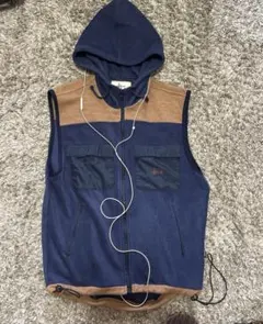 希少!! 90s OLD STUSSY OUTDOOR フリース ベスト