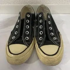 CONVERSE CT70 ブラック US4 23cm ジャンク 靴紐なし
