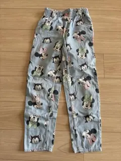 H&M ディズニー柄 ロングパンツ 140cm