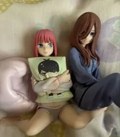 五等分の花嫁　パジャマ　フィギュア　中野三玖　中野二乃