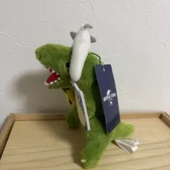 ジュラシック・ワールド　ぬいぐるみキーチェーン　タグ付き