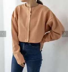 mystic ドルマンチビカーディガン