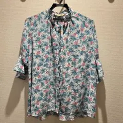 ◾️お値下げ◾️ UNIQLO PAUL & JOE 花柄五分袖シャツ