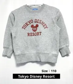 東京ディズニーリゾート トレーナー 110cm グレーのサムネイル