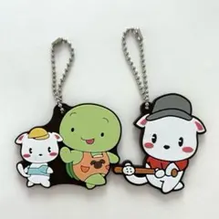 まいぜんシスターズ カプセルラバーマスコットキーホルダー 2個セット