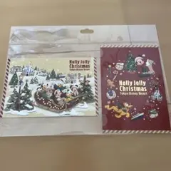 ディズニークリスマス　ポストカードセット