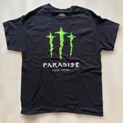 90sMonsterモンスターtシャツ半袖メンズブラック黒ヴィンテージ 